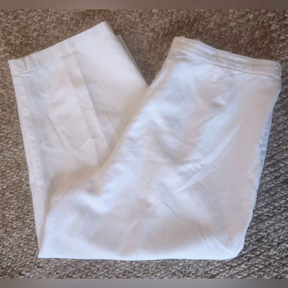 Coldwater Creek Capris PXL Crisp White